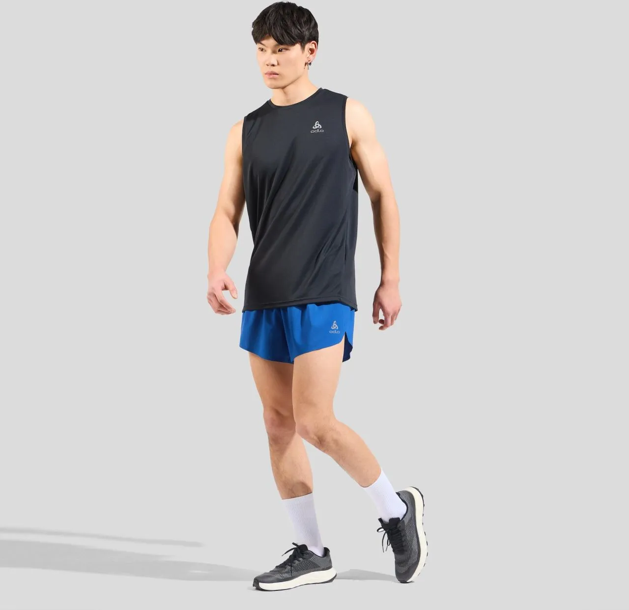 Odlo Men's Zeroweight 3 Inch Split Shorts - Unisex Laufshorts